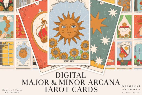 Download Tarot Cards Major Minor Arcana Planner - Tarot Collection